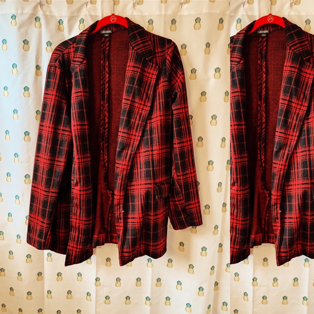 Wild fable flannel blazer